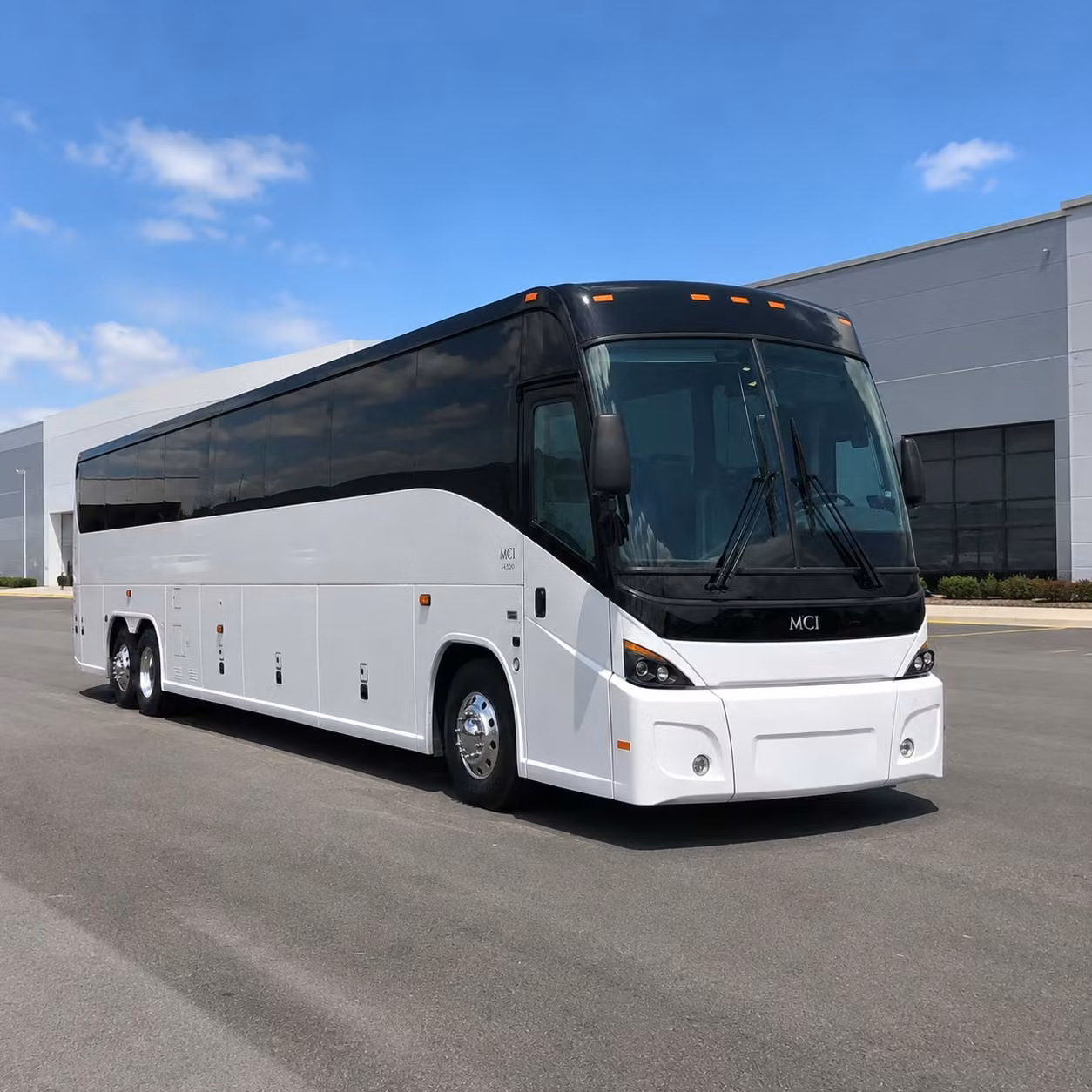 56 passenger charter bus