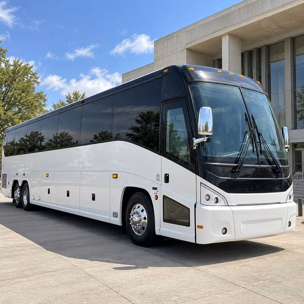 charter bus rentals for large prom groups heading out of staten island