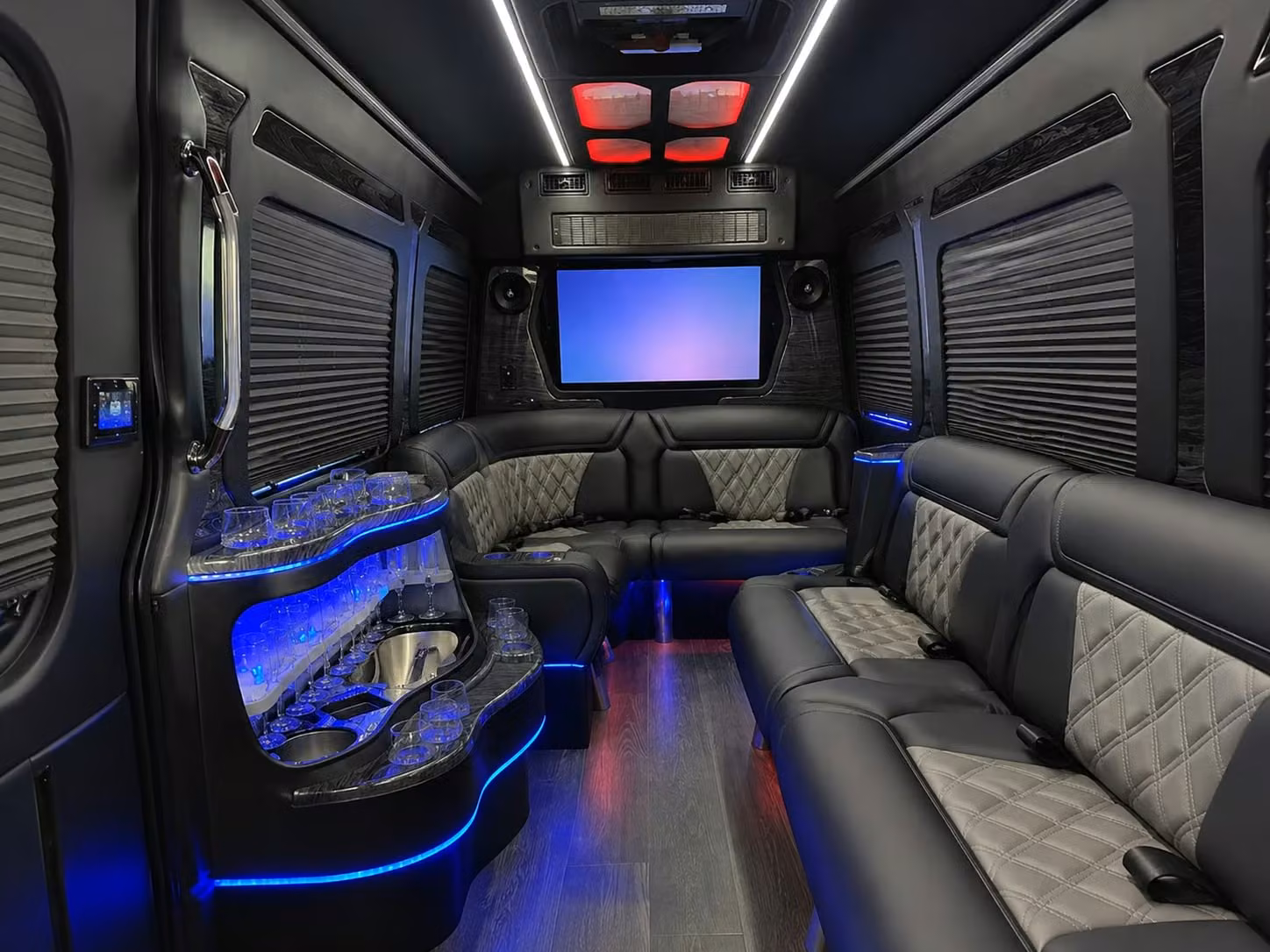 sprinter limousine inside