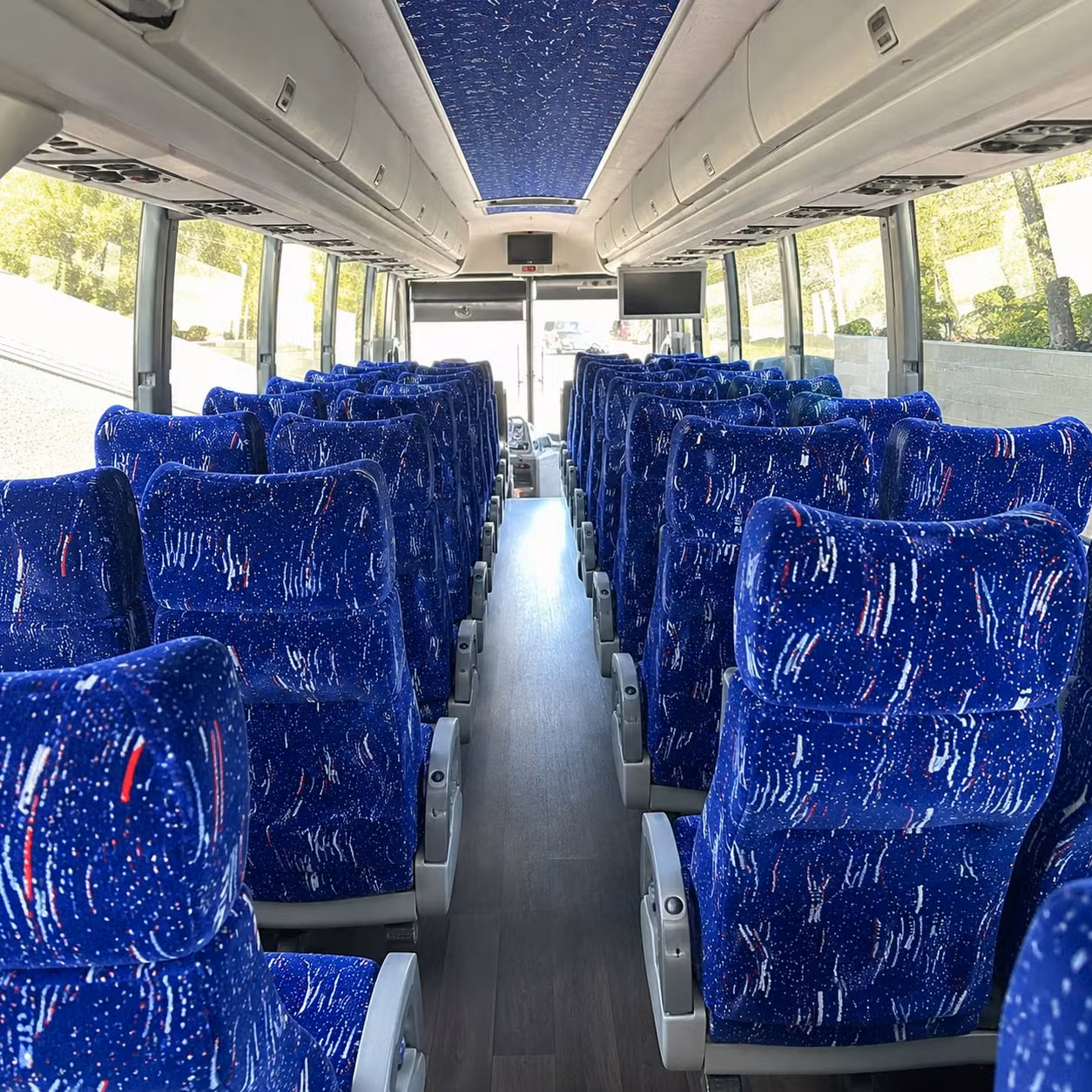 staten island charter bus rental inside
